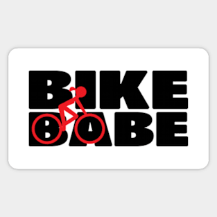 Bike Babe Sticker